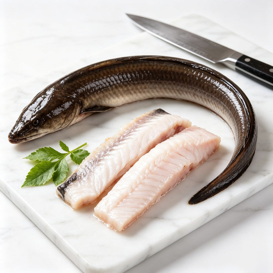 Frozen Cleaned Eel Portions
