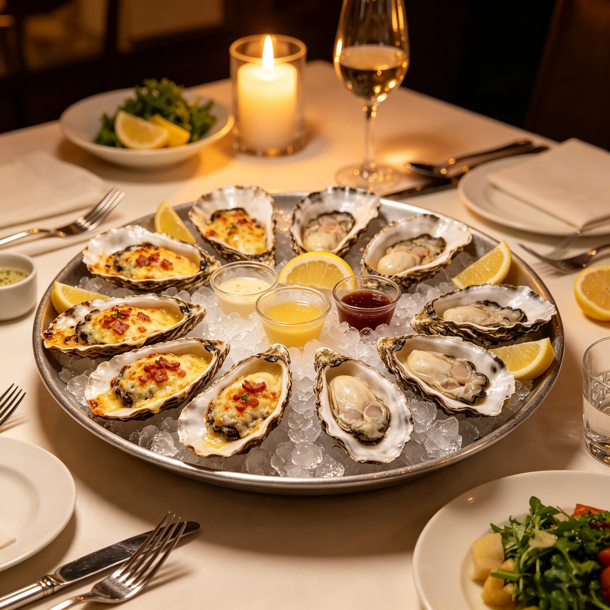 Frozen Half-Shell Oysters