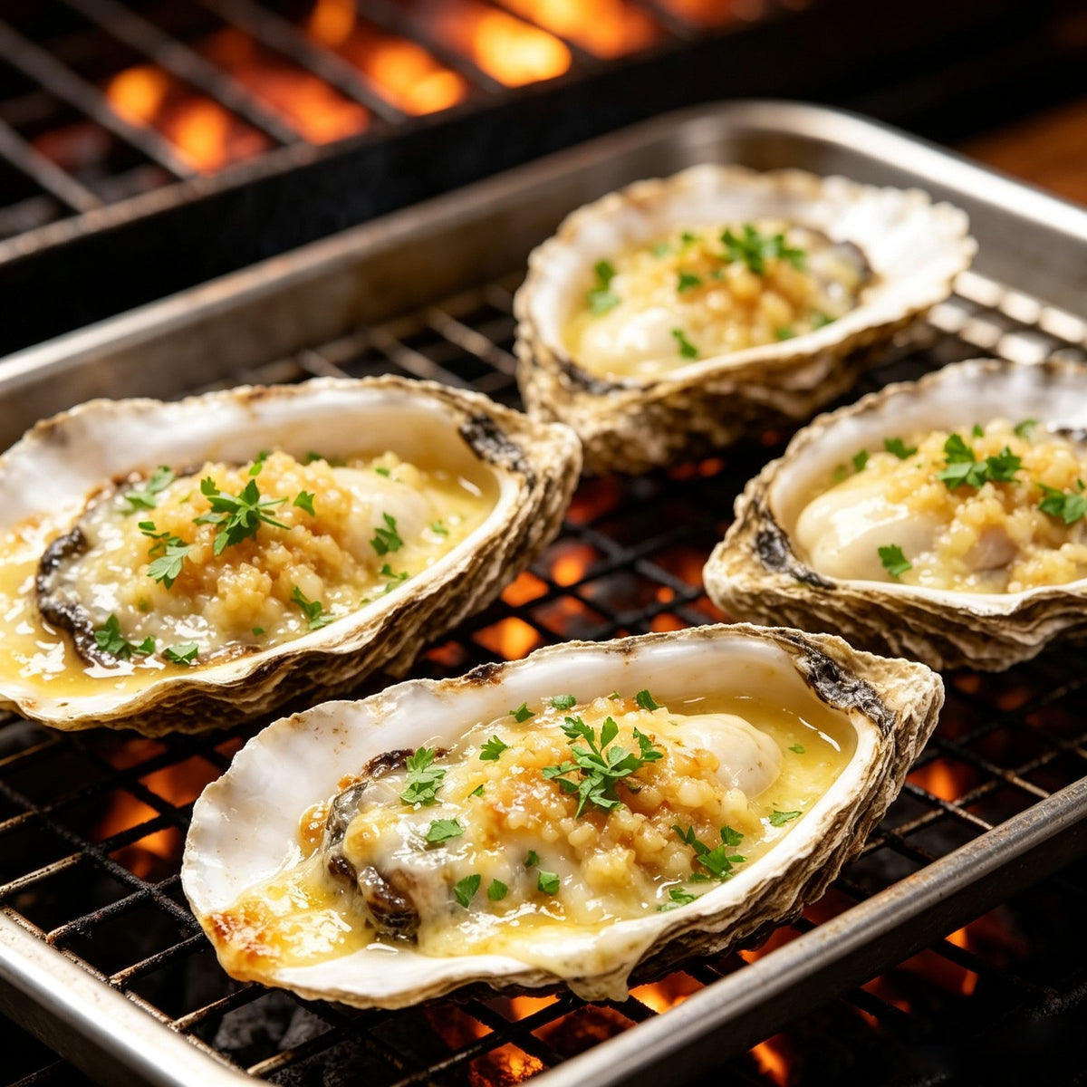Frozen Half-Shell Oysters